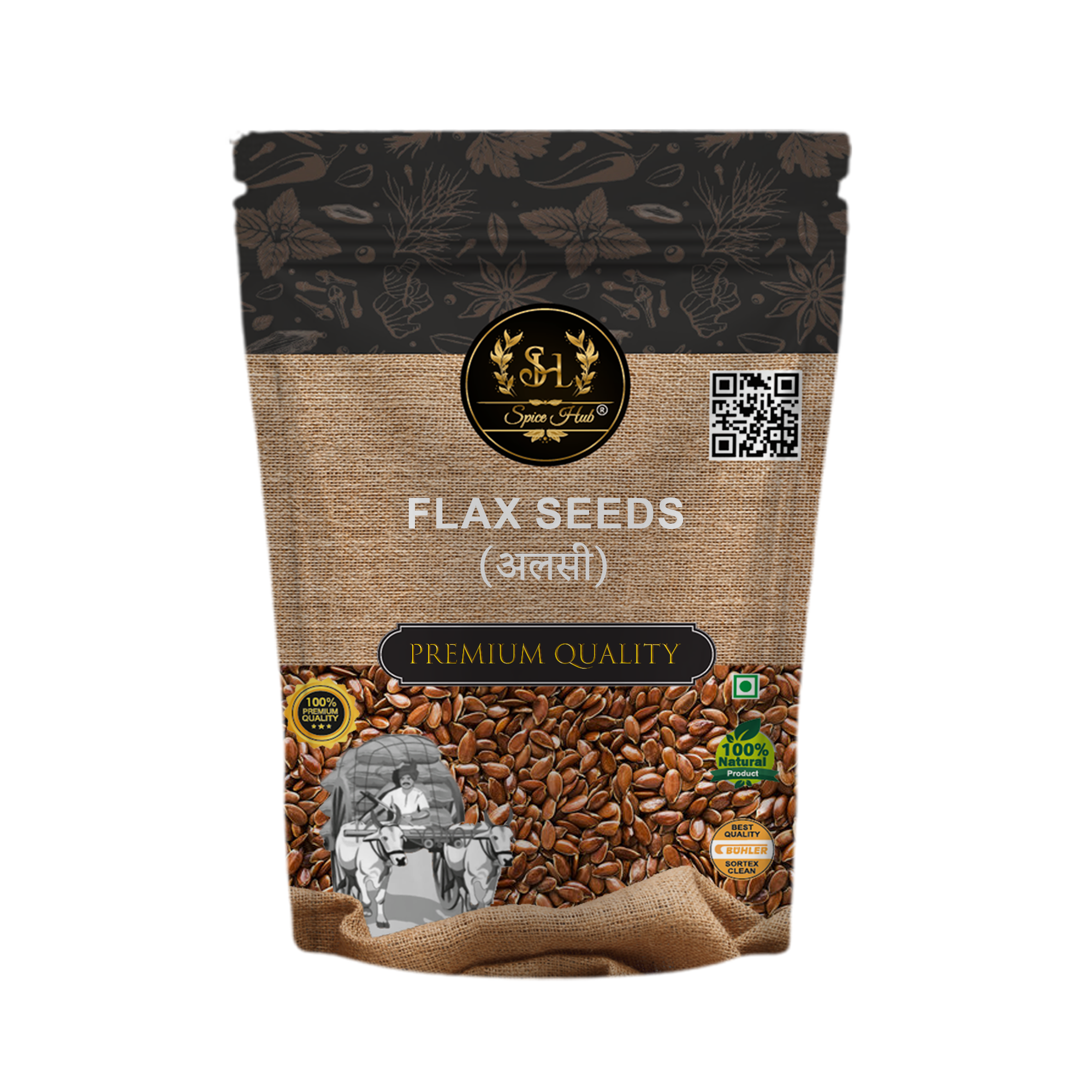 Flax Seeds Roasted