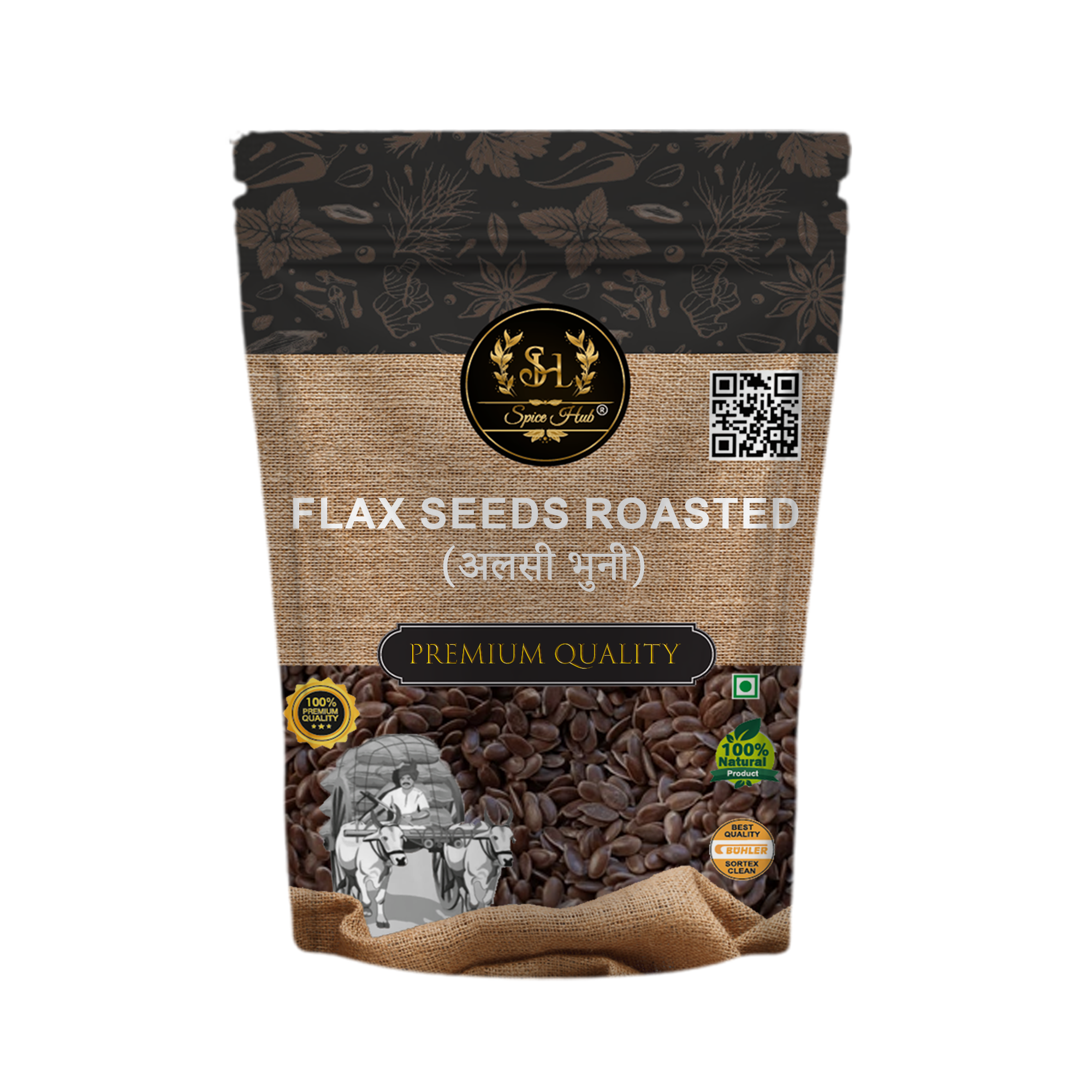 Flax Seeds Roasted